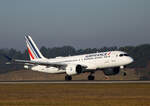 Air France, Airbus A 220-300, F-HZUH, BER, 19.01.2025