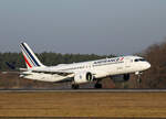 Air France, Airbus A 220-300, F-HZUL, BER, 22.02.2025