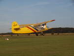 Antonow AN 2 Treffen auf dem Flugplatz Bad Gandersheim am 12.08.2024 LY-AUA beim Start