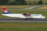 Air Serbia ATR 72-500 (72-212A) YU-ALT, cn(MSN): 555,
Wien Schwechat, 22.08.2017.