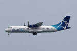 Manta Air, 8Q-RAY, ATR 72-600, msn: 1508, 21.Dezember 2024, MLE Malé, Maldives.