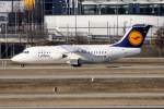 Lufthansa Regional Cityline Avro Rj 85 D-AVRG Flughafen Mnchen 15.03.2011