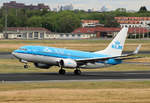 KLM, Boeing B 737-7K2, PH-BGX, TXL, 05.07.2020