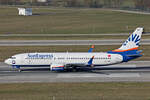 SunExpress, TC-SMK, Boeing B737-8MAX, msn: 61336/8731, 21.Februar 2025, ZRH Zürich, Switzerland.