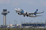 SU-GEF , EgyptAir , Boeing 737-866(WL) , Berlin-Brandenburg  Willy Brandt  , BER , 25.09.2022 ,