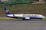 EI-GXM, Ryanair, Boeing 737-8AS, Serial #: 44858. Funchal, Cristiano Ronaldo Airport, Madeira - LPMA, Portugal, 17.06.2023.