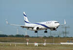 EL AL, Boeing B 737-958(ER), 4X-EHC, BER, 02.09.2022