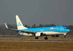 KLM, Boeing B 737-9K2, PH-BXP, BER, 09.02.2025