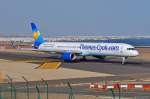 G-JMAB / Thomas Cook Airlines / B757-3CQ(W) rollt in Arrecife (ACE) zum Start. 17.03.2014