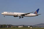 United Airlines, N69059, Boeing B767-424ER, msn: 29454/864, 30.April 2024, ZRH Zürich, Switzerland.