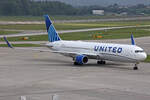 United Airlines, N674UA, Boeing B767-322ER, msn: 29242/782, 09.Mai 2024, ZRH Zürich, Switzerland.