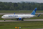 United Airlines, N676UA, Boeing B767-322ER, msn: 30028/834, 09.Mai 2024, ZRH Zürich, Switzerland.