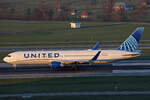 United Airlines, N676UA, Boeing B767-322ER, msn: 30028/834, 26.Dezember 2024, ZRH Zürich, Switzerland.