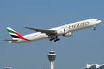Emirates Boeing B777-36N(ER) A6-ECN, cn(MSN): 37705,
Flughafen München, 21.08.2018.
