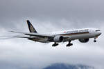 Singapore Airlines, 9V-SWH, Boeing B777-312ER, msn: 34573/615, 15.Juni 2024, ZRH Zürich, Switzerland.