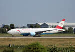 Austrian Airlines, Boeing B 777-2Z9, OE-LPC, BER, 26.06.2024