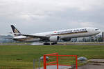 Singapore Airlines, 9V-SWT, Boeing B777-312ER, msn: 34585/759, 14.September 2024, ZRH Zürich, Switzerland.