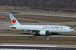 Air Canada, C-FIVK, Boeing B777-233LR, msn: 35245/689, 08.März 2025, ZRH Zürich, Switzerland.