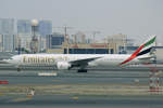 Emirates Airlines, A6-ENY, Boeing 777-31HER, 11.März 2017, DXB Dubai, United Arab Emirates.