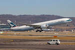 Cathay Pacific Airways, B-KPI, Boeing B777-367ER, msn: 36833/746, 27.Februar 2019, ZRH Zürich, Switzerland.