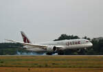 Qatar Airways, Boeing b 787-9 Dreamliner, A7-BHM, BER, 21.06.2024