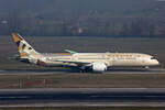 Etihad Airways, A6-BNF, Boeing B787-9, msn: 39672/1158, 21.Februar 2025, ZRH Zürich, Switzerland.