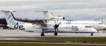 Flybe Dash 8 G-JECE Flughafen Salzburg 15.01.2011