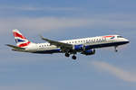 BA CityFlyer, G-LCYX, Embraer Emb-190LR, msn: 19000178, 15.Juni 2018, ZRH Zürich, Switzerland.