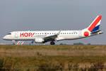 Air France - HOP!, F-HBLE, Embraer, ERJ-190, 10.10.2021, CDG, Paris, France