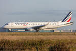 Air France - HOP!, F-HBLN, Embraer, ERJ-190, 11.10.2021, CDG, Paris, France