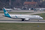 Air Dolomiti, I-JENE, Embraer ERJ-190LR, msn: 19000333, 09.März 2024, GVA Genève, Switzerland.