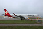 Helvetic Airways, HB-JVP, Embraer ERJ-190LR, msn: 19000387, 17.November 2024, ZRH Zürich, Switzerland.