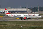 Austrian Airlines, OE-LWN, Embraer ERJ-195LR, msn: 19000553, 04.Juli 2024, MXP Milano Malpensa, Italy.