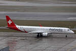 Helvetic Airways, HB-JVA, Embraer ERJ-195AR, msn: 19000491, 22.Januar 2025, ZRH Zürich, Switzerland.