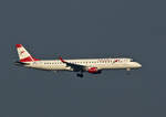 Austrian Airlines, ERJ-195-200LR, OE-LWK, BER, 09.02.2025