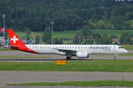 Helvetic Airways, HB-AZI, Embraer E195-E2, msn: 19020055, 21.Mai 2022, ZRH Zürich, Switzerland.