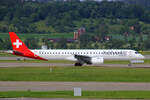 Helvetic Airways, HB-AZK, Embraer E195-E2, msn: 19020058, 21.Mai 2022, ZRH Zürich, Switzerland.