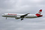 Austrian Airlines, OE-LBF, Airbus A321-211, msn: 1458, 'Wien', 09.Mai 2024, ZRH Zürich, Switzerland.