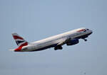 British Airways, Airbus A 320-232, G-EUYE, BER, 15.07.2024