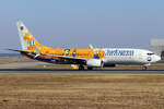 Sun Express Boeing 737-8K5 TC-SPF beim Start in Frankfurt 19.2.2025